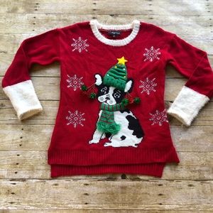 Ugly Christmas Sweater PUG 33 Degrees